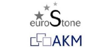 Logotipo de euroStone y AKM
